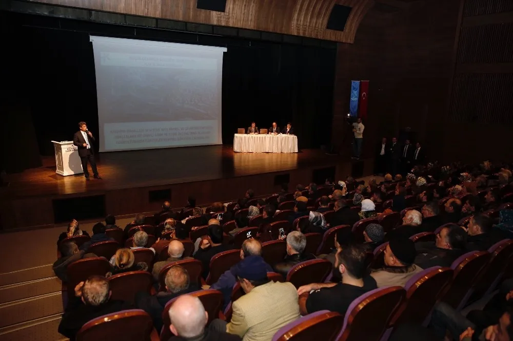 Başkan Karadeniz Kanarya Mahallesinin Onaylanan İmar Planını Anlattı