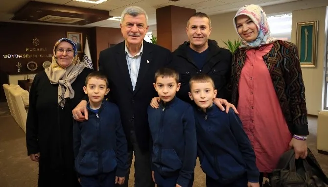 Başkan Karaosmanoğlu, Recep, Tayyip, Erdoğanı Ağırladı