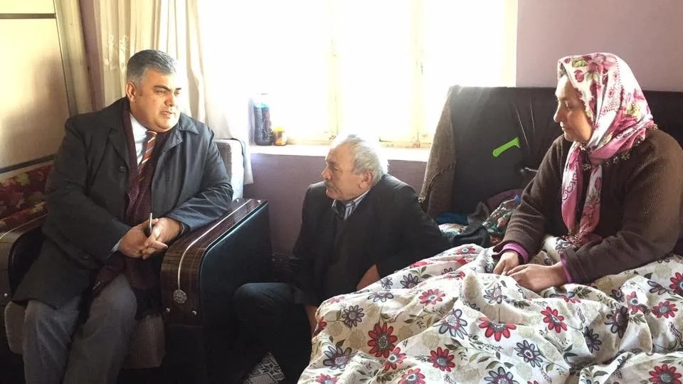 Başkan Özgüvenden Engelli Ve Yardıma Muhtaçlara Ziyaret