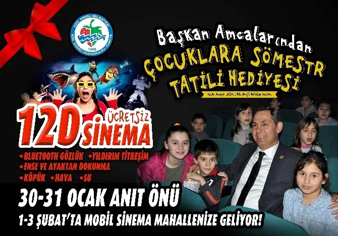 Başkan Uysal Çocukları Sevindirecek