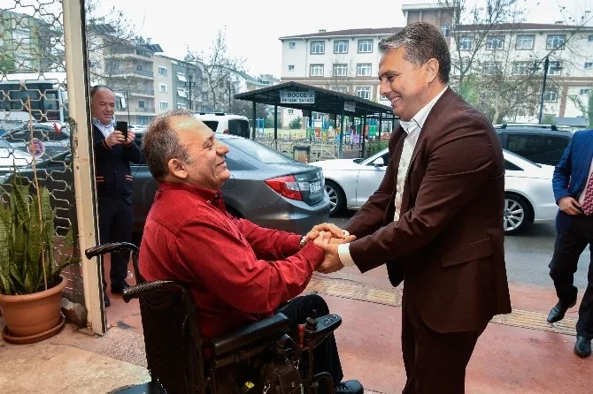 Başkan Uysaldan Engellilere Bocce Topu