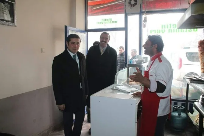 Başkan Vekili Erattan Esnaf Ziyareti