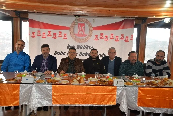 Başkan Yağcı Futboldaki Temsilcilerle Kahvaltıda Buluştu