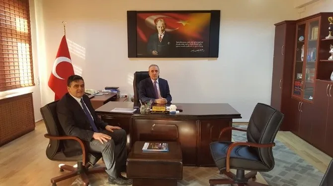 Başkan Yalçından Defterdar Şahine Ziyaret