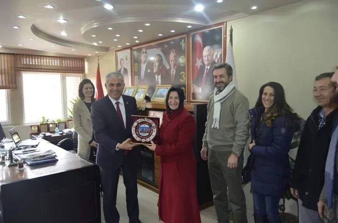 Başkan Yamana Ziyaret