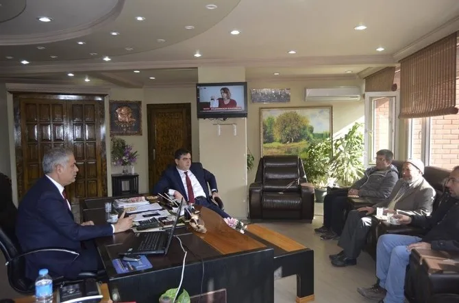 Başkan Yamana Ziyaretler Devam Ediyor