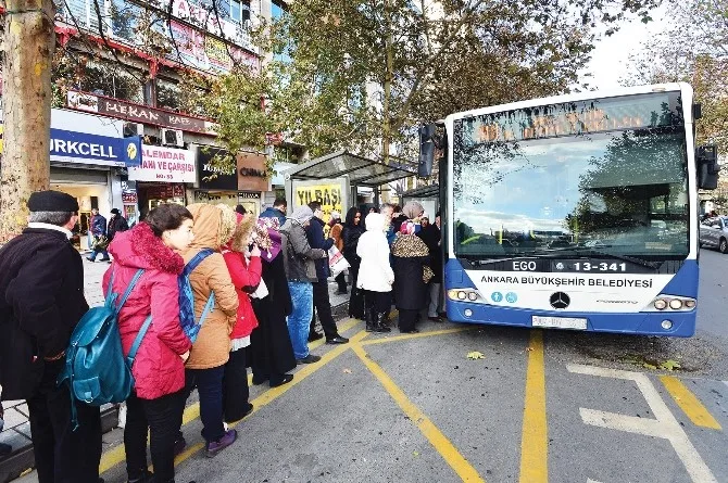 Başkentte Toplu Taşıma Ücretlerinde Yeni Düzenleme