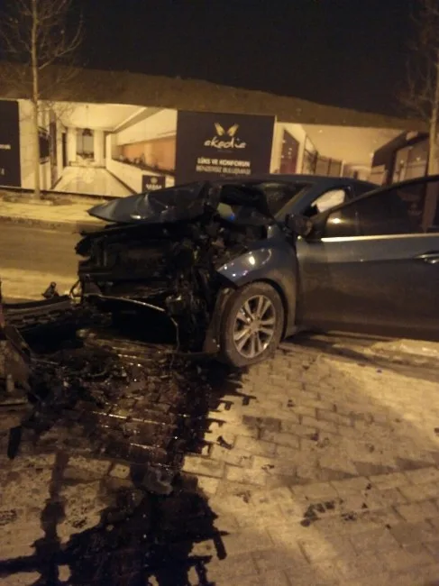 Başkentte Trafik Kazası