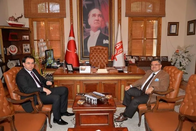 Başsavcı Çobandan Başkan Yağcıya Ziyaret