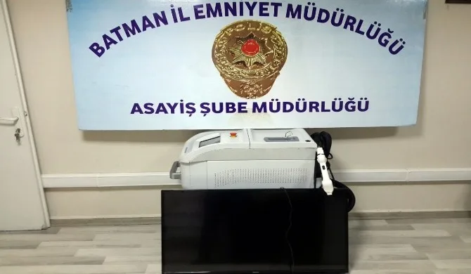 Batmanda Hırsızlık Zanlısı 2 Şahıs Tutuklandı