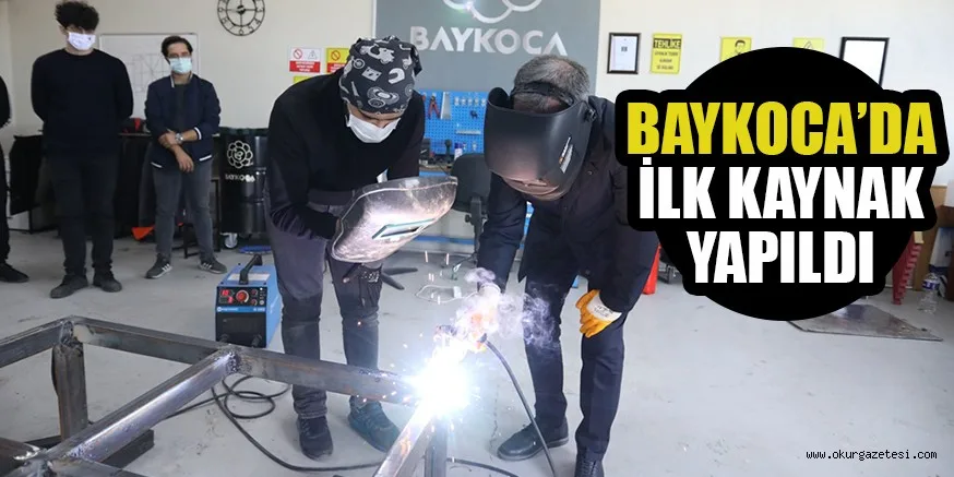Baykoca'da İlk Kaynak Yapıldı