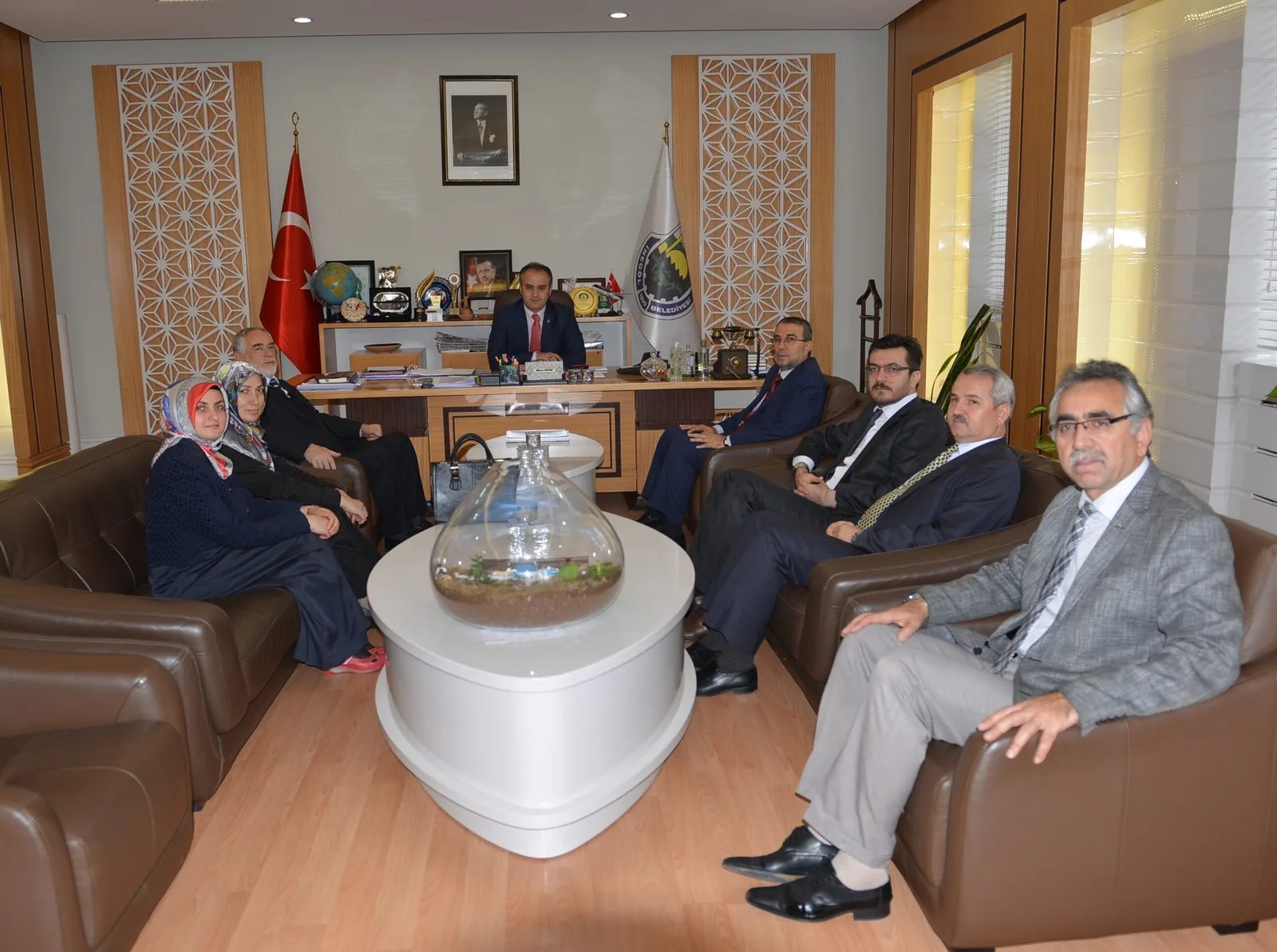 Güzel’den Aktaş’a ziyaret