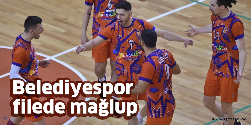 Belediyespor filede mağlup