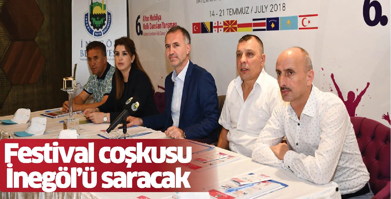 Festival coşkusu İnegöl'ü saracak