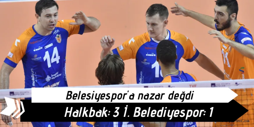 Belesiyespor'a nazar değdi