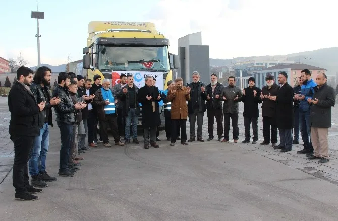 Beşir Derneğinden Halepe Yardım
