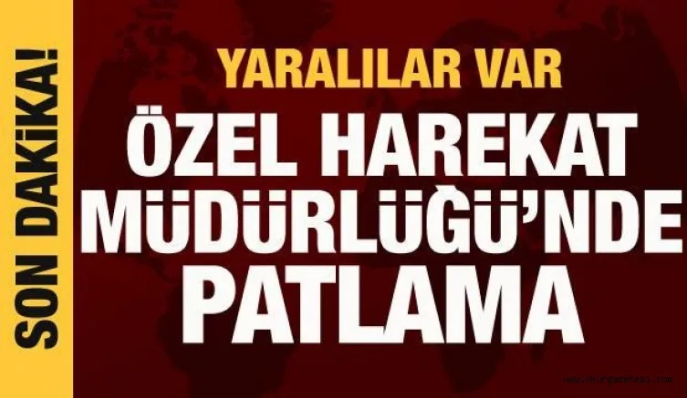 Bingöl'de eğitim sırasında meydana gelen patlamada 2 polis yaralandı