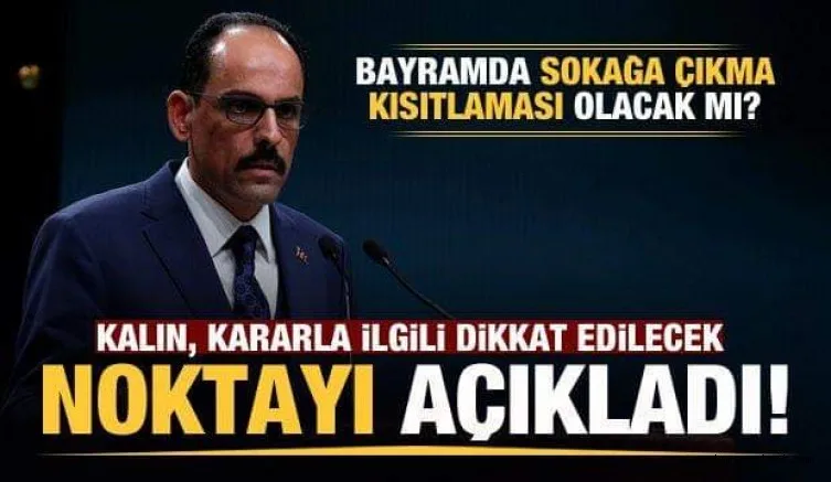 "BİRÇOK ÖNLEM ALINMASI KUVVETLE MUHTEMEL"