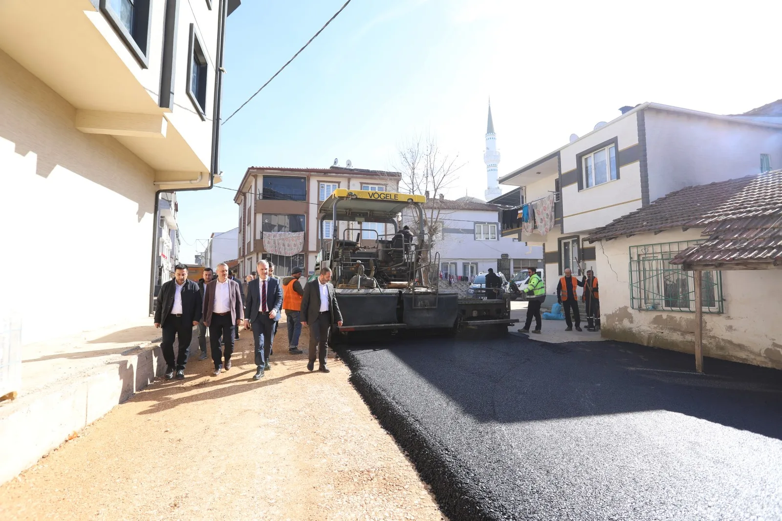 ERTUĞRULGAZİ MAHALLESİNDE 36 SOKAK ASFALTLANIYOR