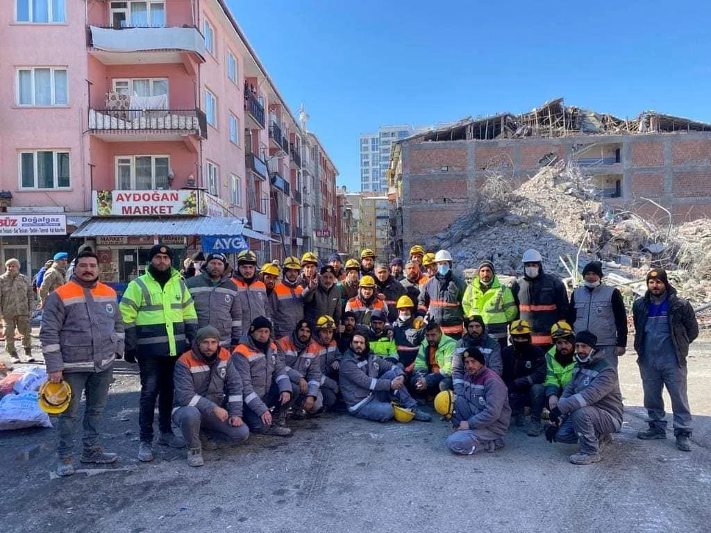 İnegöl belediyesi arama kurtarma ekipleri görevini tamamladı