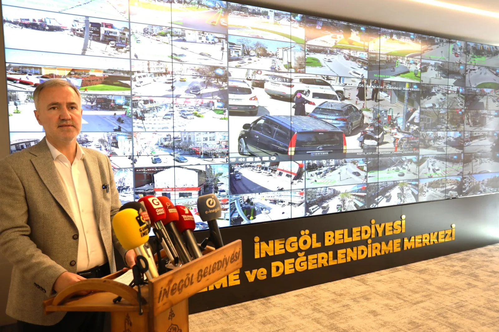 İNEGÖL ARTIK BU MERKEZDEN 7/24 İZLENECEK