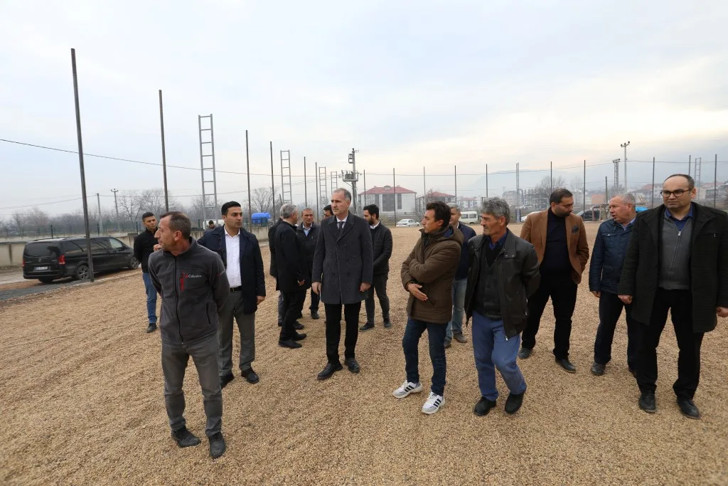 Başkan Taban’dan yeni saha müjdesi