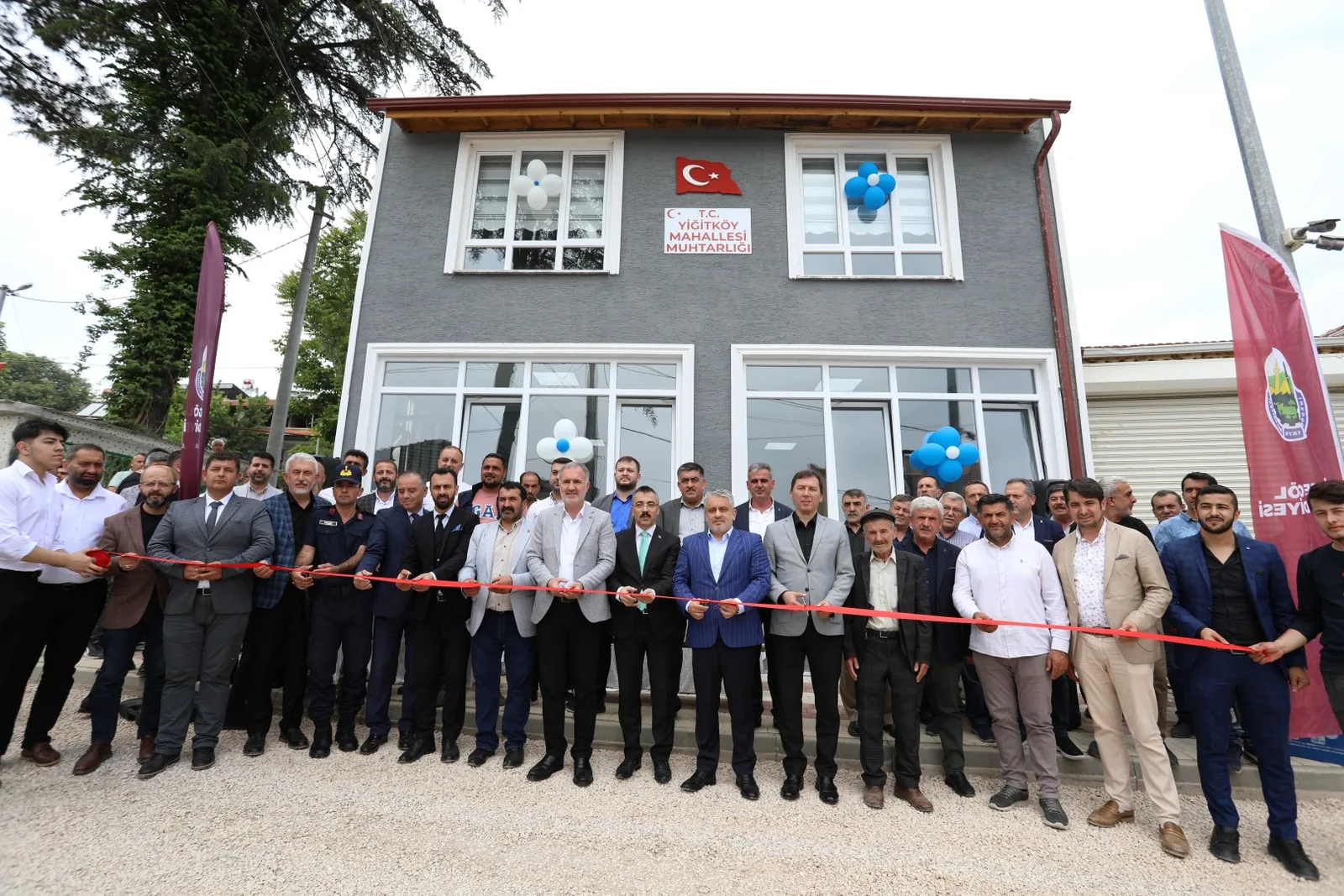 Yiğitköy Mahalle Konağı törenle açıldı