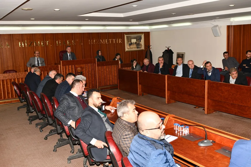 2019’un ilk meclis toplantısı yapıldı