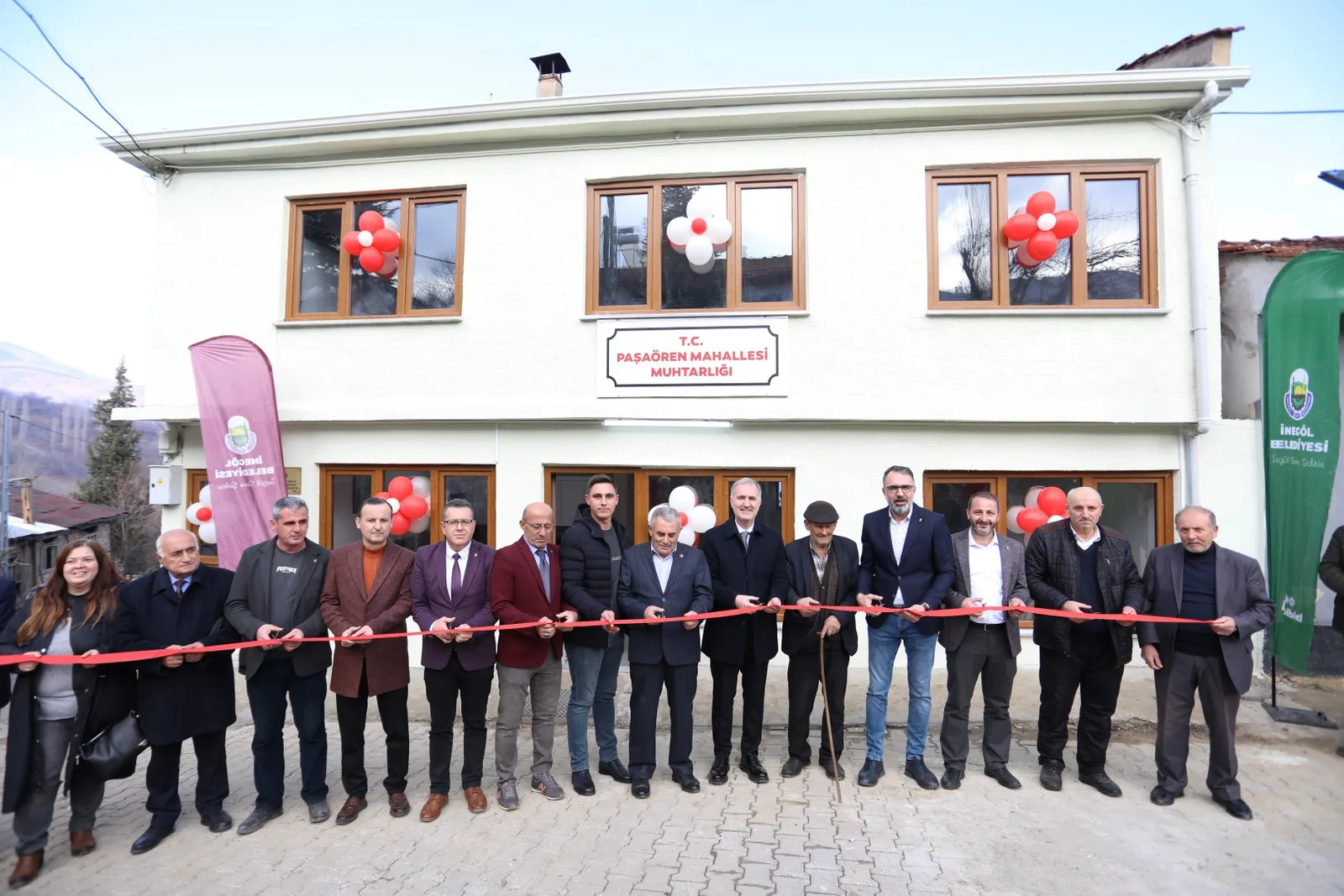 PAŞAÖREN MAHALLE KONAĞI TÖRENLE AÇILDI