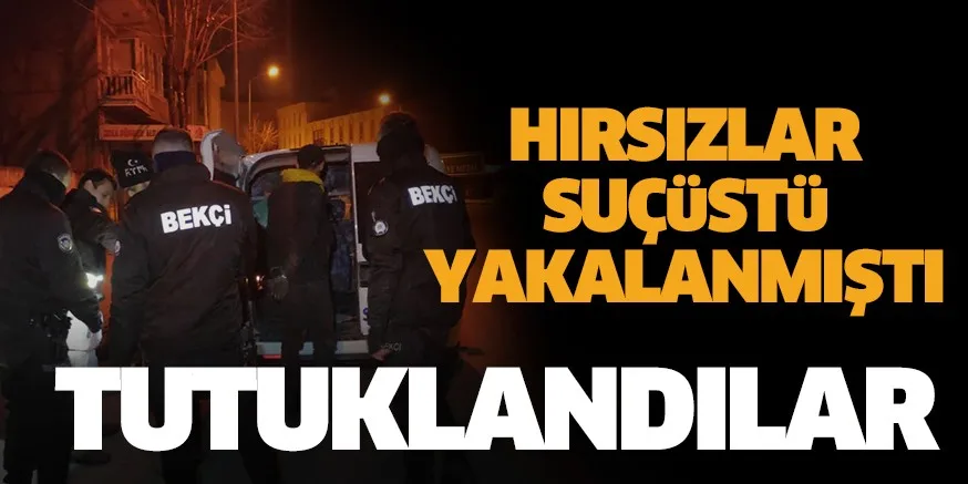 Boş evin kablo ve panolarını çalmaya çalışan iki kişi tutuklandı