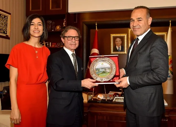 Brezilya Büyükelçisinden Başkan Sözlüye Ziyaret