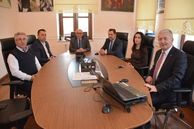 Bulgaristanın Pomorie Ve Strastin Belediyelerinden Süleymanpaşa Belediyesine Ziyaret