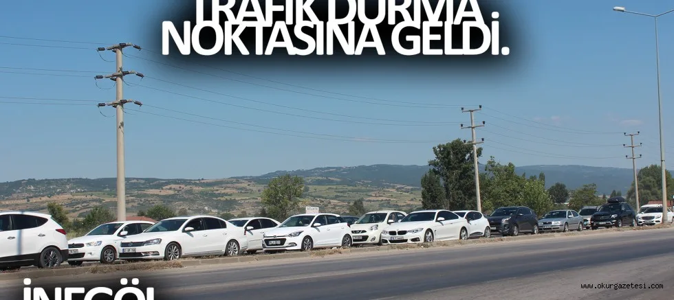 Bursa-Ankara karayolunda Bayram dönüşü trafiği