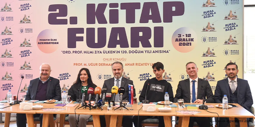 Bursa’da kitap şöleni başlıyor