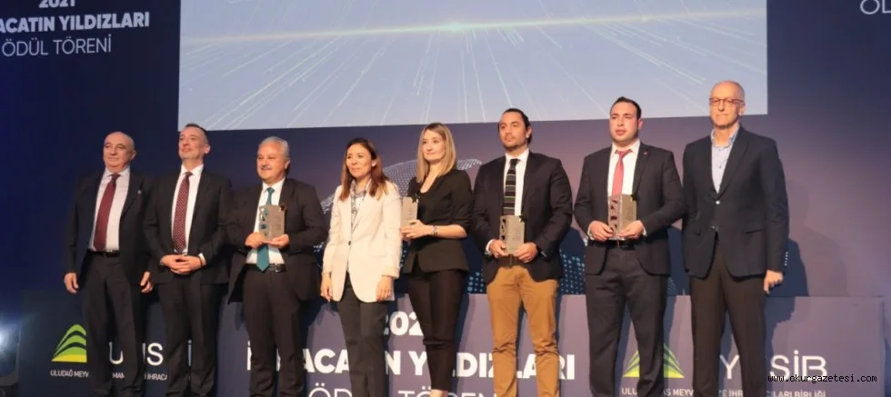 Bursa'da meyve ve sebze ihracatında başarılı firmalara ödül