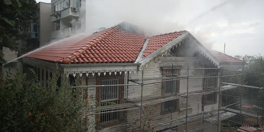 Bursa'da Ormancılık Müzesi'nin müştemilatında çıkan yangın söndürüldü