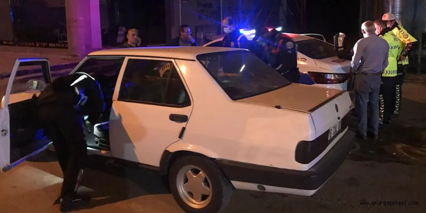 Bursa'da polis araç ve iş yeri denetimi yaptı