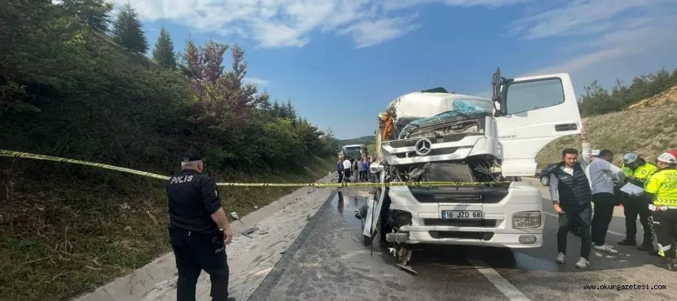 Bursa'da tırın otobüse çarpması sonucu 1 kişi öldüğü, 6 kişinin de yaralandığı kaza ile ilgili detaylar belli oldu