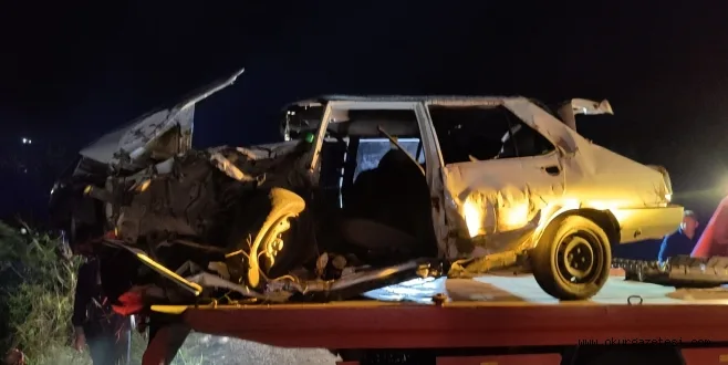 Bursa'da trafik kazasında 2 kişi yaralandı