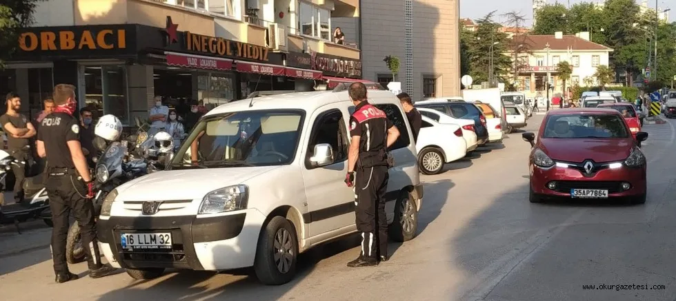 Bursa'dan kaçan şahıslar İnegöl'de yakalandı