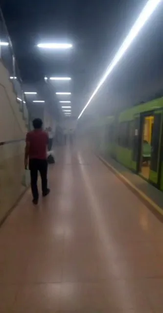 Bursa Metrosundaki Duman Paniğe Neden Oldu