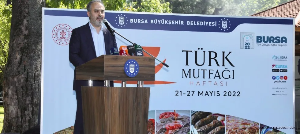 Bursa mutfağı dünyaya tanıtılacak