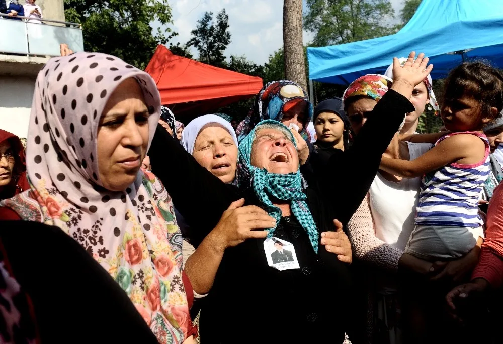 Bursa Şehidini Gözyaşları İçinde Uğurladı