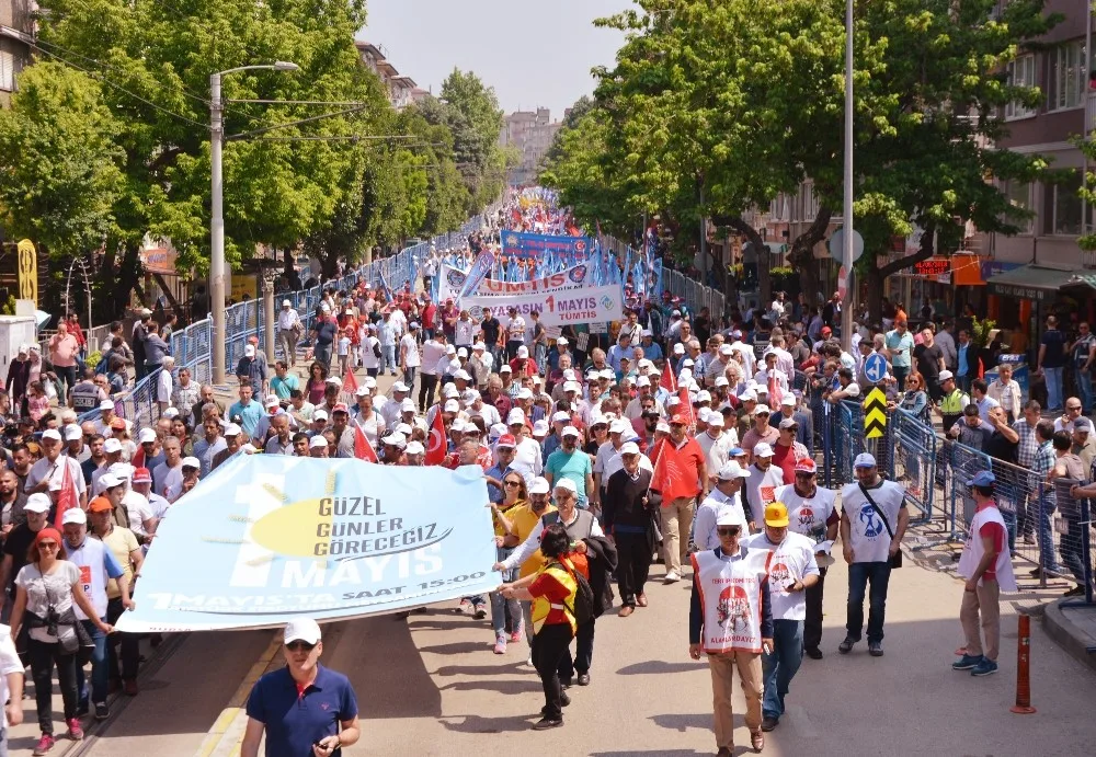 Bursada 1 Mayıs Kutlamaları