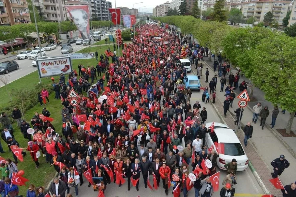 Bursada 23 Nisan Coşkusu