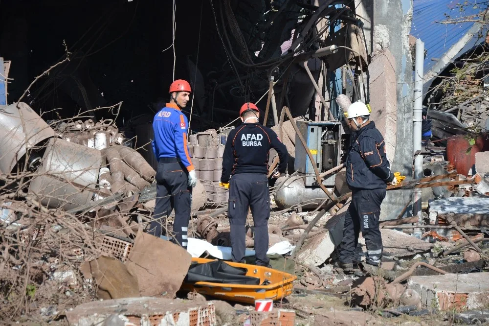 Bursada Fabrikada Patlama: 5 Ölü, 15 Yaralı