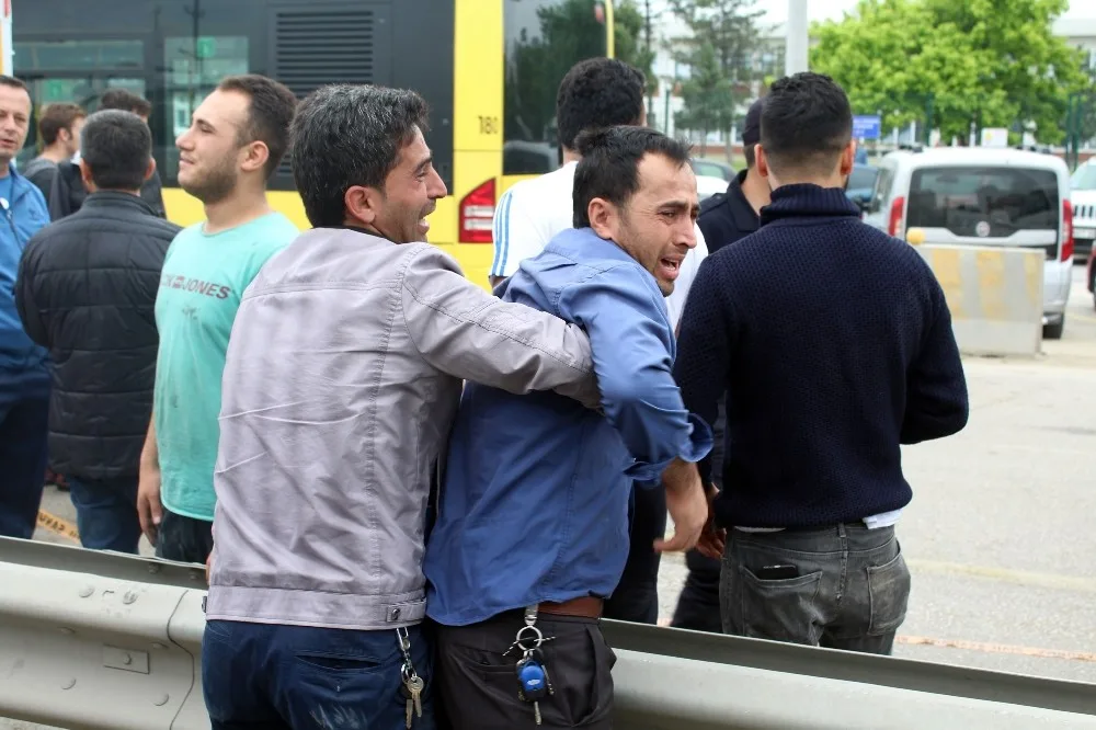 Bursada Ölümlü Kaza Sonrası Ortalık Karıştı, Polis Havaya Ateş Etmek Zorunda Kaldı