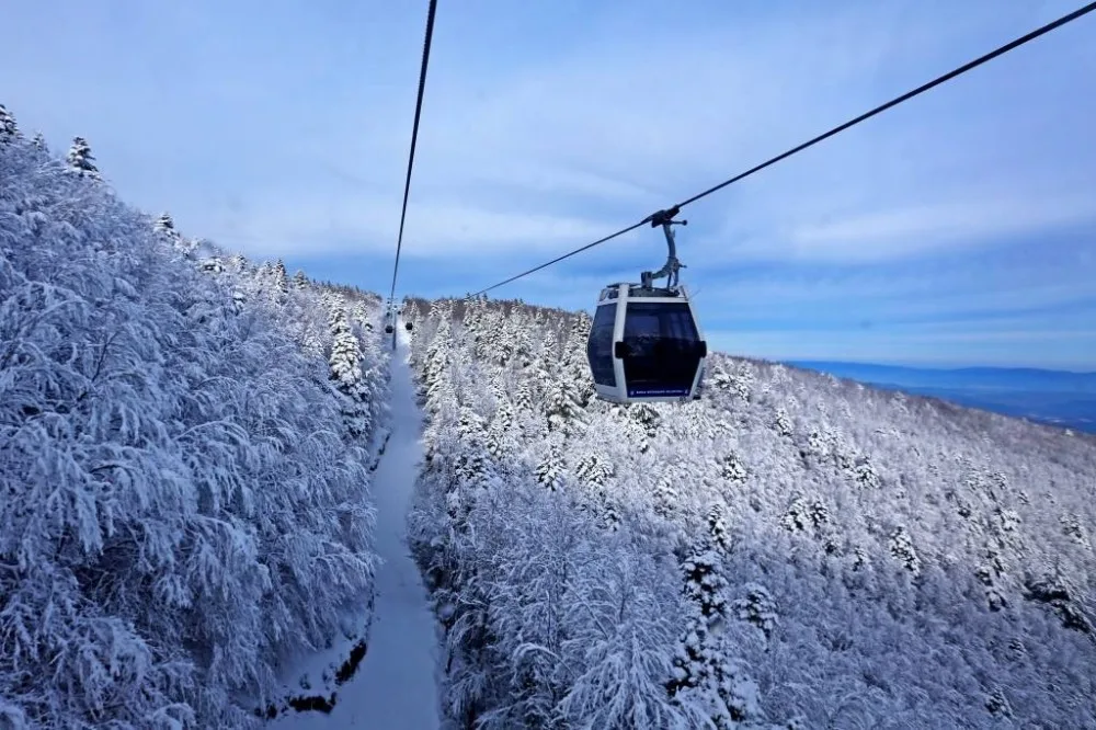 Bursada Teleferiğe Şiddetli Rüzgar Engeli