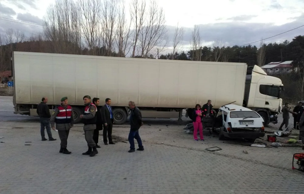 Bursada Trafik Kazası: 1 Ölü, 1 Yaralı