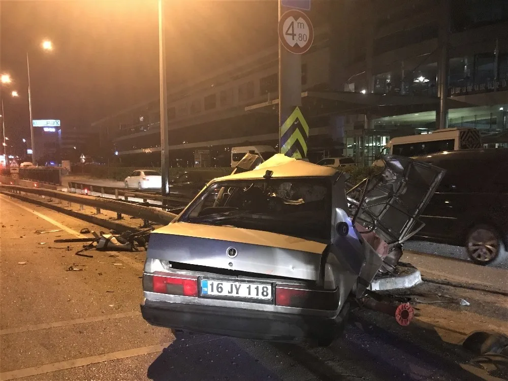Bursada Trafik Kazası; 1 Ölü